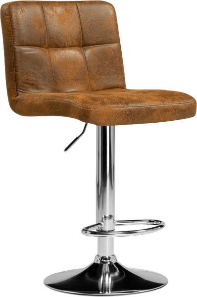 Изображение товара Стул барный Woodville Paskal (коричневый/хром)