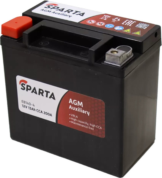 Изображение товара Автомобильный аккумулятор SPARTA L 12V / EB14D-4 (13 А/ч)