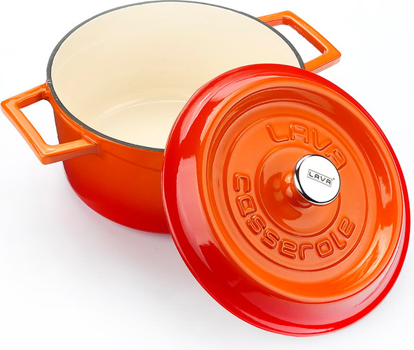 Изображение товара Кастрюля LAVA LV Y TC 20 EDT K2 (оранжевый)