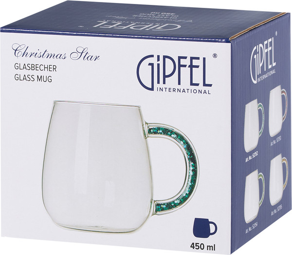 Изображение товара Кружка Gipfel Christmas Star 52752 (синий)