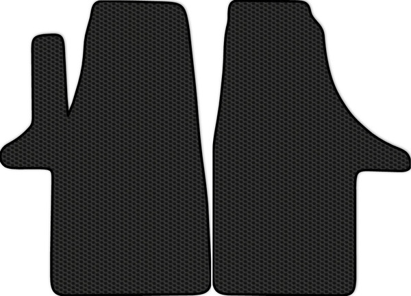 Изображение товара Комплект ковриков для авто Alicosta 2401_1 для Volkswagen Transporter V 2 места 2003-2009 (EVA соты, черный)