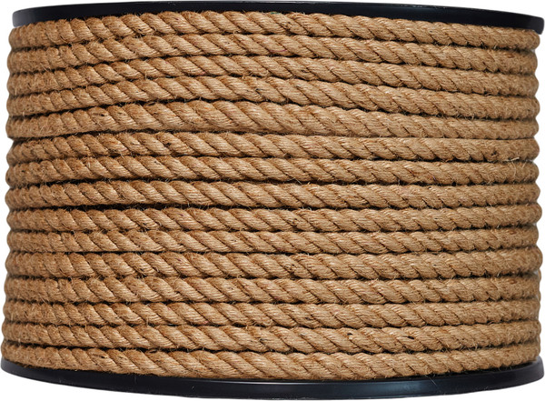 Изображение товара Канат хозяйственный МДС Джутовый 10мм PU-155289 (100м)