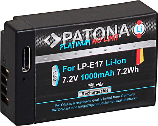 Изображение товара Аккумулятор для камеры Patona 1352
