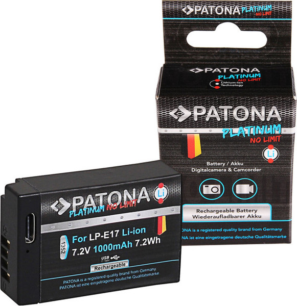 Изображение товара Аккумулятор для камеры Patona 1352