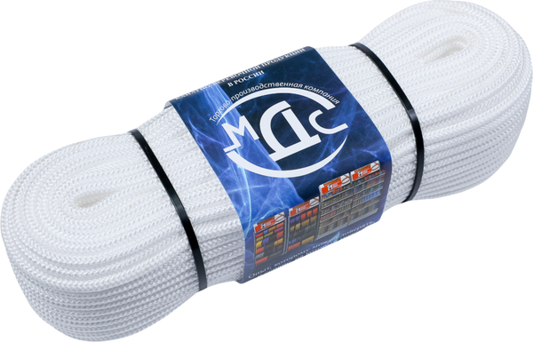 Изображение товара Шнур хозяйственный МДС Полипропиленовый 5мм 16пр PU-155944 (50м)