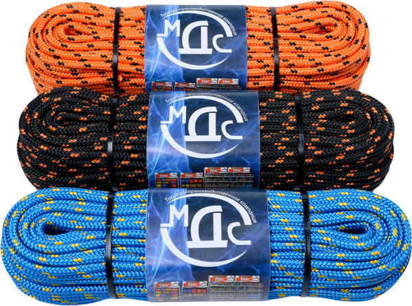 Изображение товара Шнур хозяйственный МДС Полипропиленовый 6мм 16пр PU-155968 (30м)