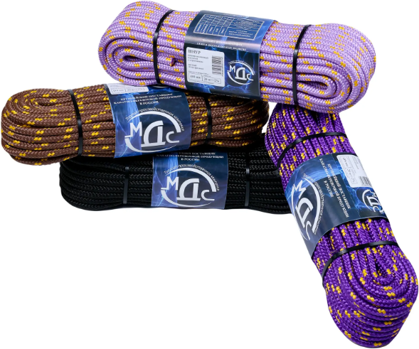 Изображение товара Шнур хозяйственный МДС Полипропиленовый 8мм 16пр PU-156040 (20м)