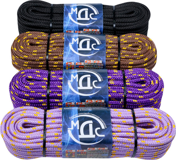 Изображение товара Шнур хозяйственный МДС Полипропиленовый 8мм 16пр PU-156040 (20м)