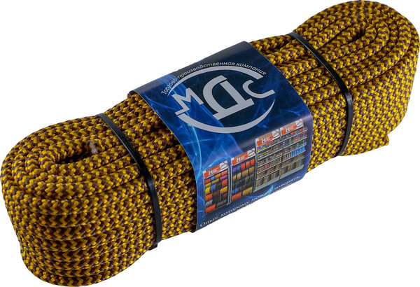 Изображение товара Шнур хозяйственный МДС Полипропиленовый 8мм 24пр PU-156071 (20м)