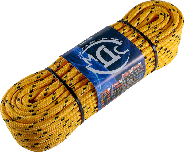 Изображение товара Шнур хозяйственный МДС Полипропиленовый 8мм 24пр PU-156071 (20м)