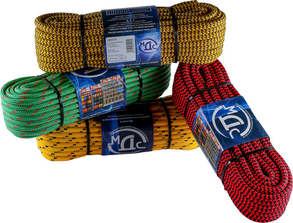 Изображение товара Шнур хозяйственный МДС Полипропиленовый 8мм 24пр PU-156071 (20м)