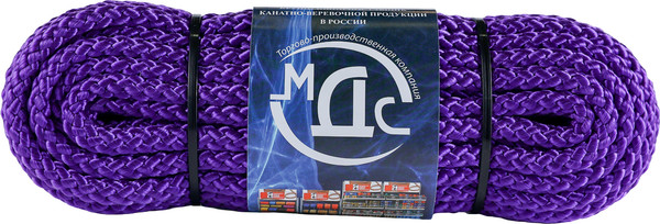 Изображение товара Канат хозяйственный МДС Полипропиленовый 10мм 8пр PU-156101 (20м)
