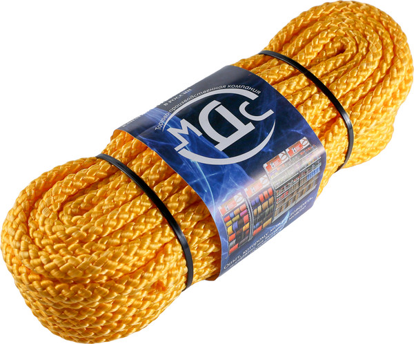 Изображение товара Канат хозяйственный МДС Полипропиленовый 10мм 8пр PU-156101 (20м)