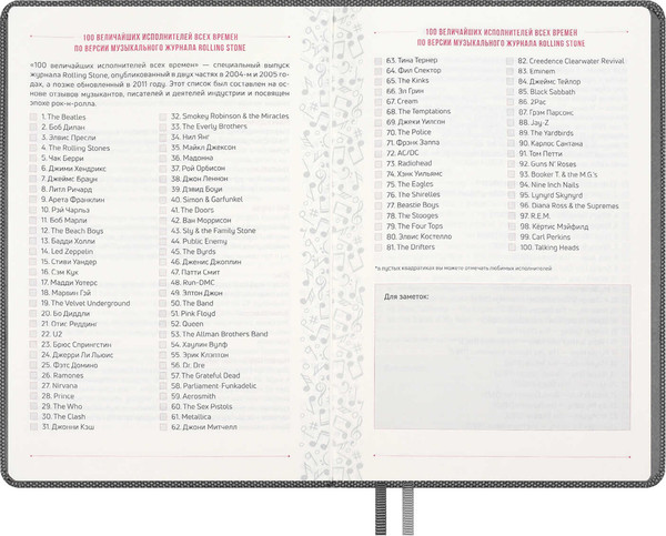 Изображение товара Творческий блокнот Escalada Вся жизнь - музыка / 67735