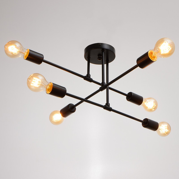 Изображение товара Люстра BayerLux 2544/6BK / 7152445 (черный)