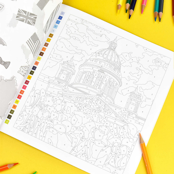 Изображение товара Раскраска-антистресс Феникс+ Картины по номерам.Вокруг мира / 67890