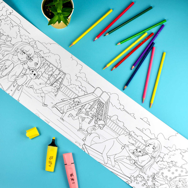 Изображение товара Раскраска Феникс+ Аниме / 64876,твердая обложка