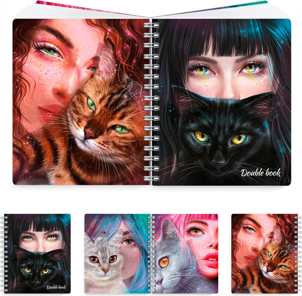 Изображение товара Тетрадь Феникс+ Double book. Зеркало души / 65372