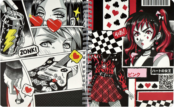 Изображение товара Тетрадь Феникс+ Double book. Герои аниме комикс / 65375