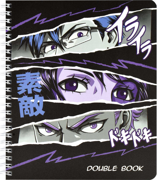 Изображение товара Тетрадь Феникс+ Double book. Герои аниме комикс / 65375