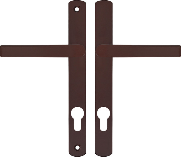 Изображение товара Ручка дверная БУЛАТ Урал 85.25.01.8017 (коричневый)