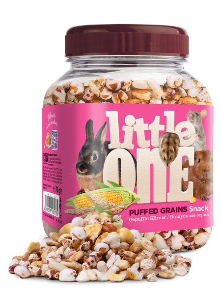 Изображение товара Лакомство для грызунов Mealberry Little One Воздушные зерна (70г)