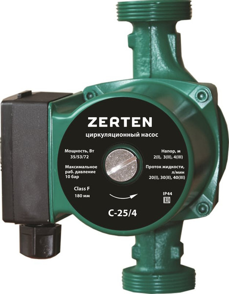 Изображение товара Циркуляционный насос Zerten C 25/4