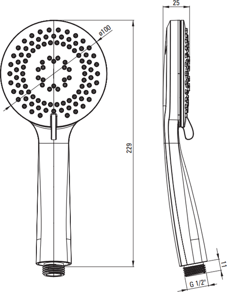 Изображение товара Душевая система со смесителем Deante Arnika BXYYRQAM