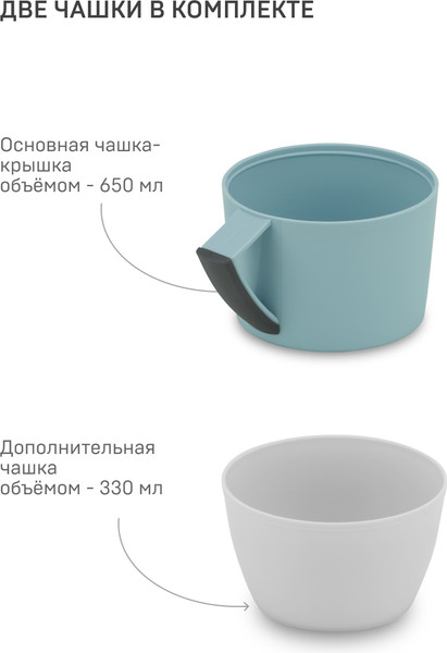 Изображение товара Термос для напитков Арктика 1010-1700-CN (голубой)