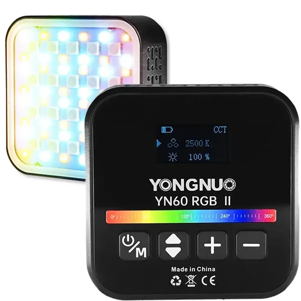 Изображение товара Осветитель студийный Yongnuo YN60RGB II Black