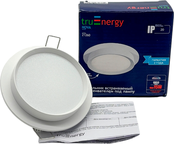Изображение товара Точечный светильник Truenergy 21260