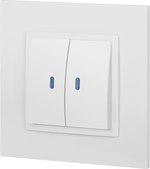 Изображение товара Выключатель ЭРА Elegance 14-1105-01М / Б0065807 (белый матовый)