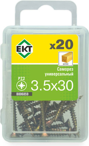 Изображение товара Саморез ЕКТ 3.5х30 / B006859 (20шт)