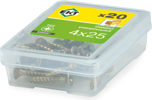 Изображение товара Саморез ЕКТ 4.0х25 / B006867 (20шт)