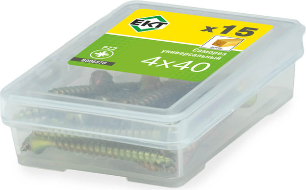Изображение товара Саморез ЕКТ 4.0х40 / B006870 (15шт)