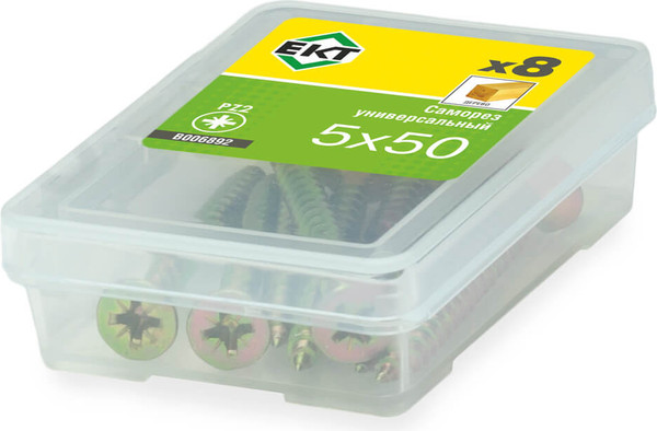 Изображение товара Саморез ЕКТ 5.0х50 / B006892 (8шт)