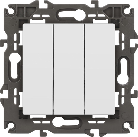 Изображение товара Выключатель ЭРА Elegance 14-1107-01М / Б0065796 (белый матовый)