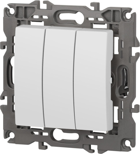 Изображение товара Выключатель ЭРА Elegance 14-1107-01М / Б0065796 (белый матовый)