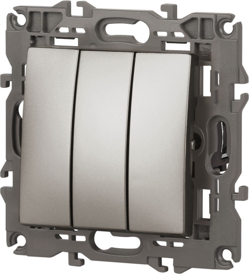 Изображение товара Выключатель ЭРА Elegance 14-1107-16 / Б0065799 (титан)
