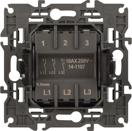 Изображение товара Выключатель ЭРА Elegance 14-1107-16 / Б0065799 (титан)