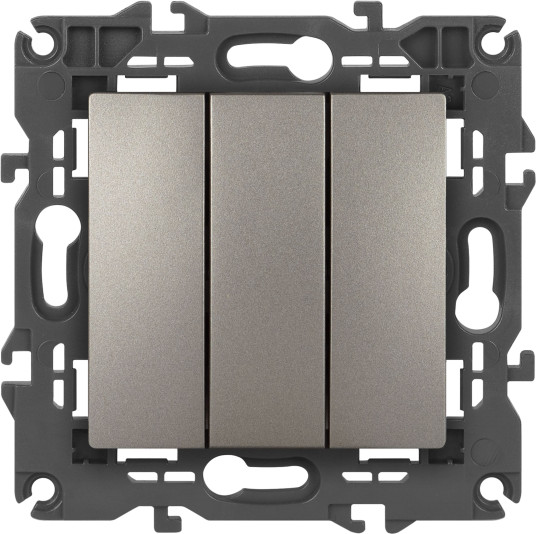 Изображение товара Выключатель ЭРА Elegance 14-1107-16 / Б0065799 (титан)