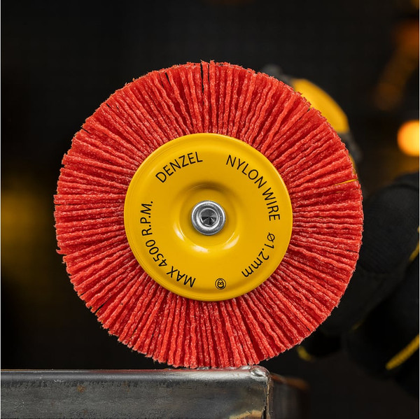 Изображение товара Щетка для электроинструмента Denzel Для дрели 74434