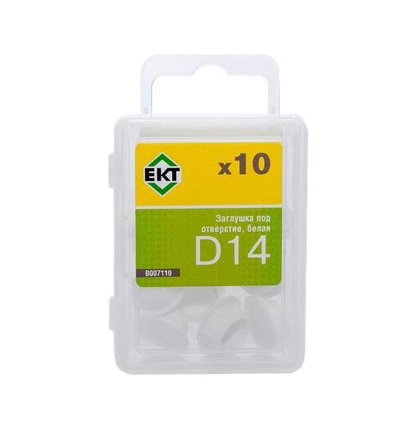 Изображение товара Заглушка декоративная ЕКТ D14 / B007119 (10шт)