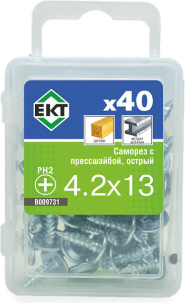 Изображение товара Саморез ЕКТ 4.2x13 / B009731 (40шт)