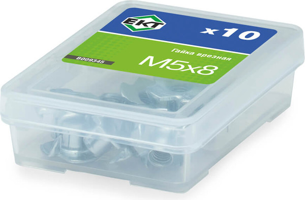 Изображение товара Гайка ЕКТ М5х8 / B009345 (10шт)