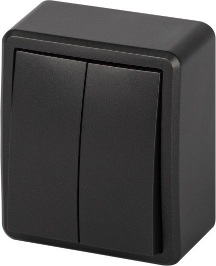 Изображение товара Выключатель ЭРА Эксперт 11-1205-05 / Б0063021 (антрацит)