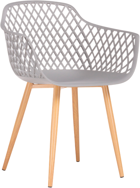 Изображение товара Стул Woodville Rikon (серый/дерево)