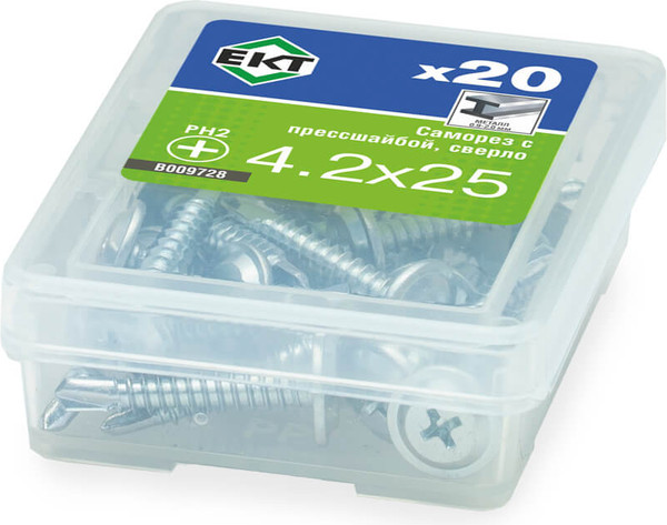 Изображение товара Саморез ЕКТ 4.2x25 / B009728 (20шт)