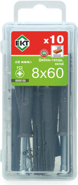Изображение товара Дюбель-гвоздь ЕКТ 8х60 / B009150 (10шт)