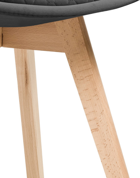 Изображение товара Стул Woodville Bonuss (темно-серый/дерево)